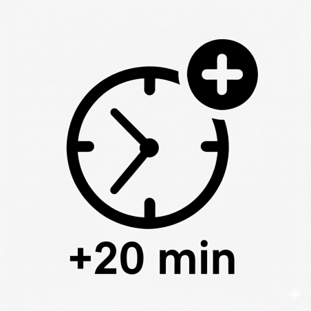 Prodloužení střílení o 20...